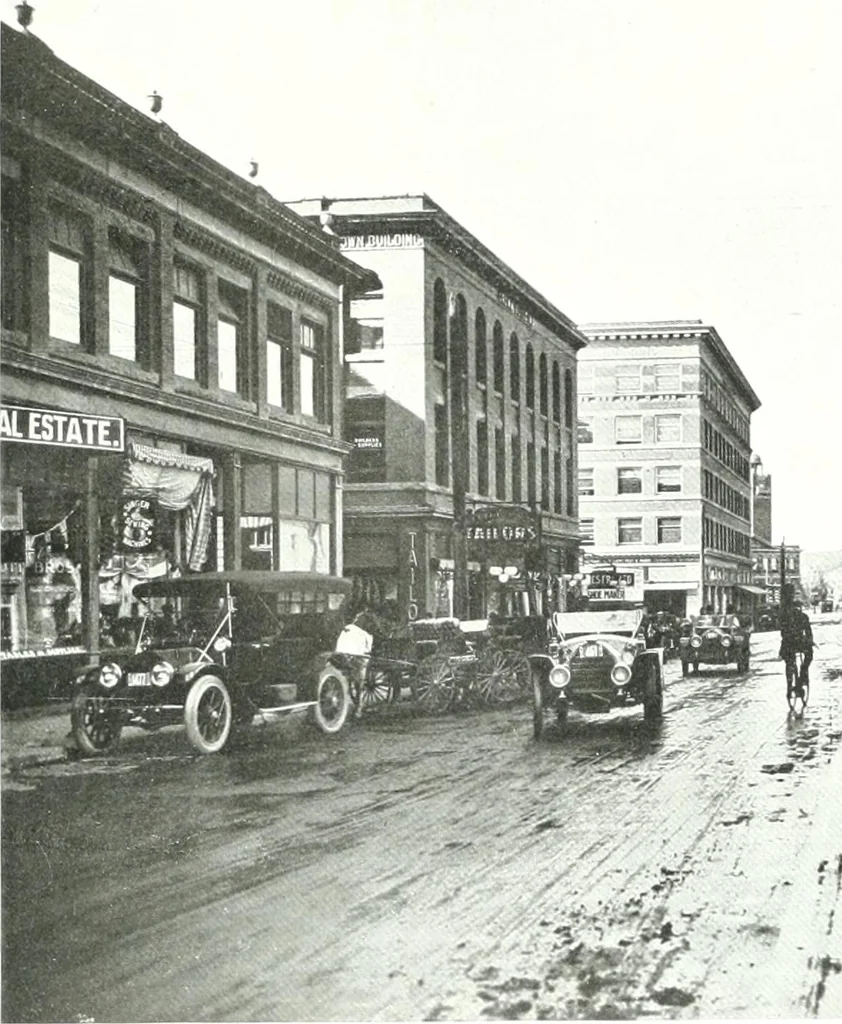 An illustration from Construction : a journal for the architectural engineering and contracting interests of Canada, 1913, leaf 386