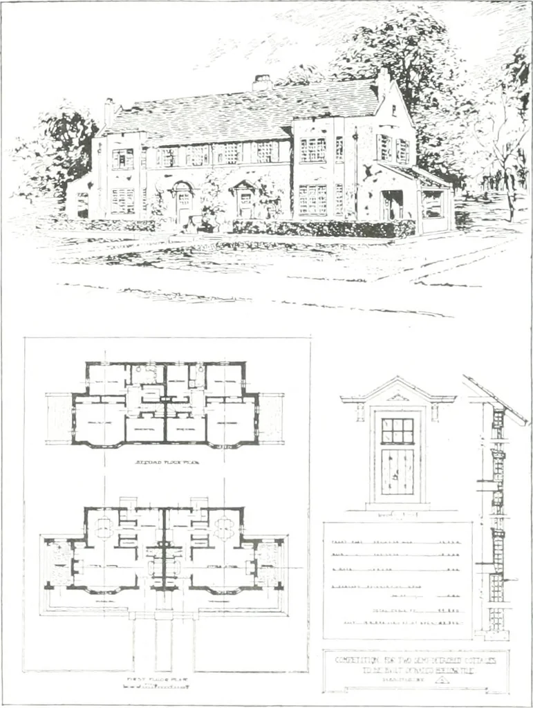 An illustration from Construction : a journal for the architectural engineering and contracting interests of Canada, 1913, leaf 402