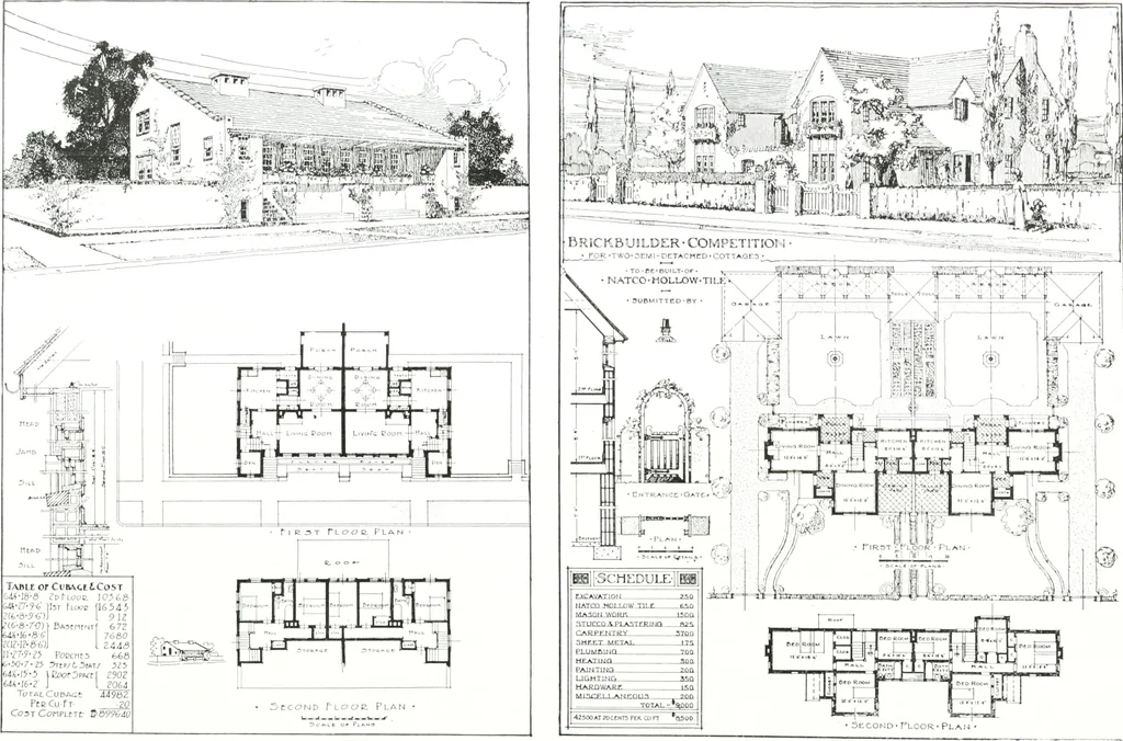 An illustration from Construction : a journal for the architectural engineering and contracting interests of Canada, 1913, leaf 403