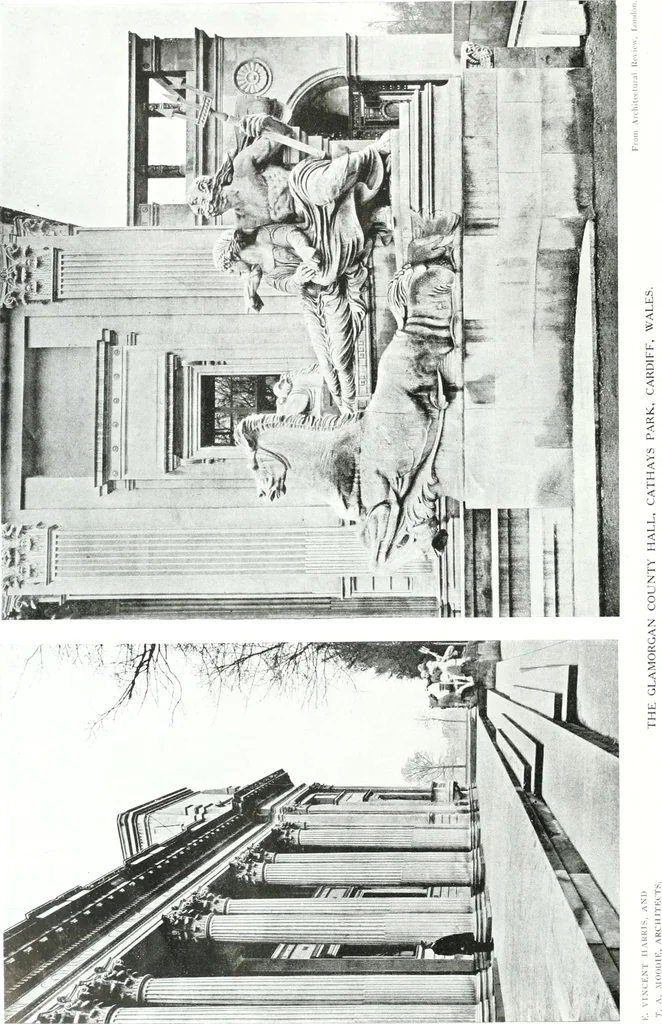 An illustration from Construction : a journal for the architectural engineering and contracting interests of Canada, 1913, leaf 411