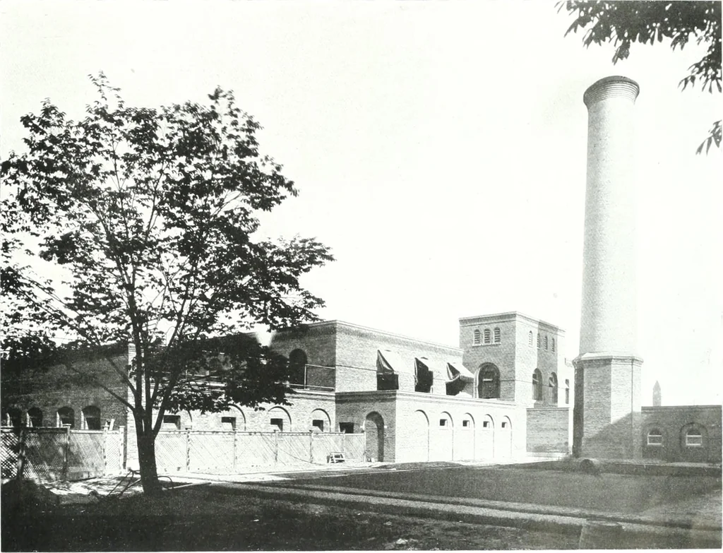 An illustration from Construction : a journal for the architectural engineering and contracting interests of Canada, 1913, leaf 434