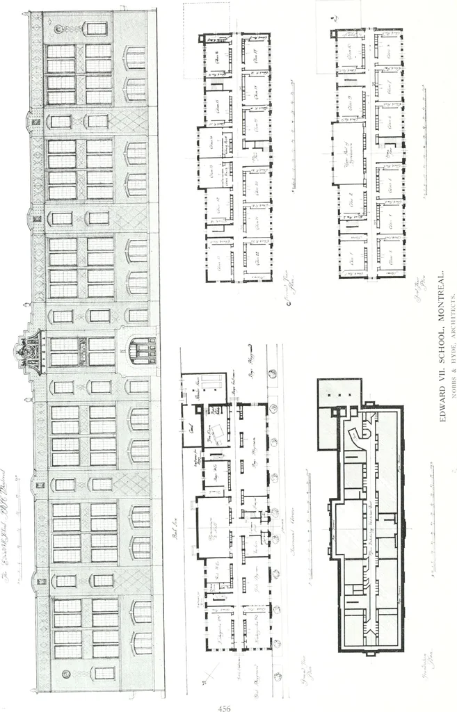 An illustration from Construction : a journal for the architectural engineering and contracting interests of Canada, 1913, leaf 461