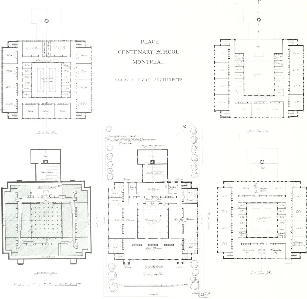 An illustration from Construction : a journal for the architectural engineering and contracting interests of Canada, 1913, leaf 465