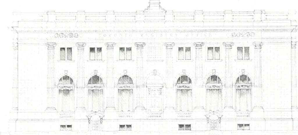 An illustration from Construction : a journal for the architectural engineering and contracting interests of Canada, 1913, leaf 476