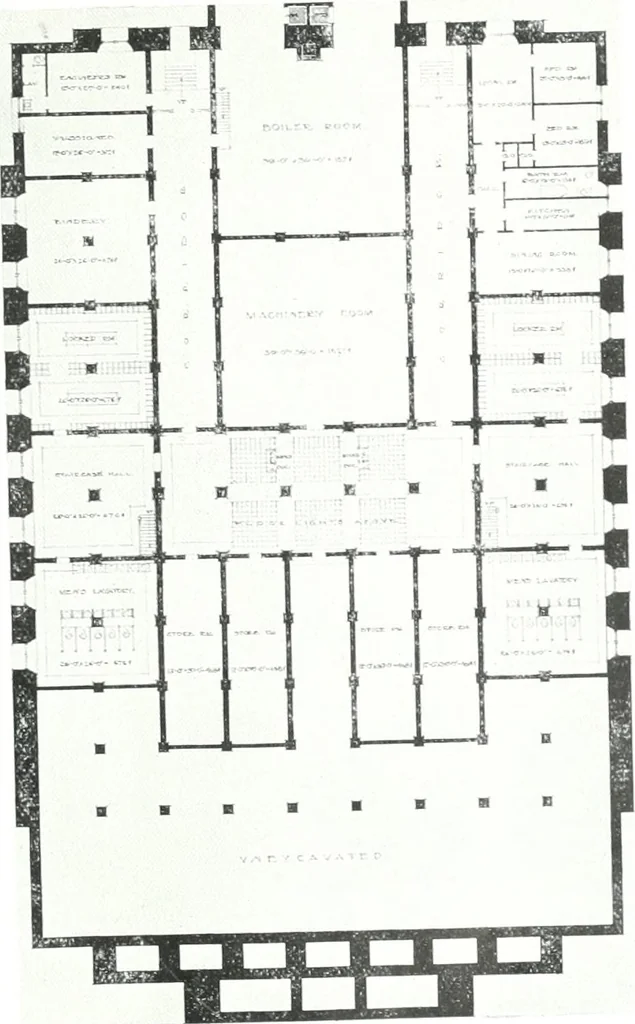 An illustration from Construction : a journal for the architectural engineering and contracting interests of Canada, 1913, leaf 478