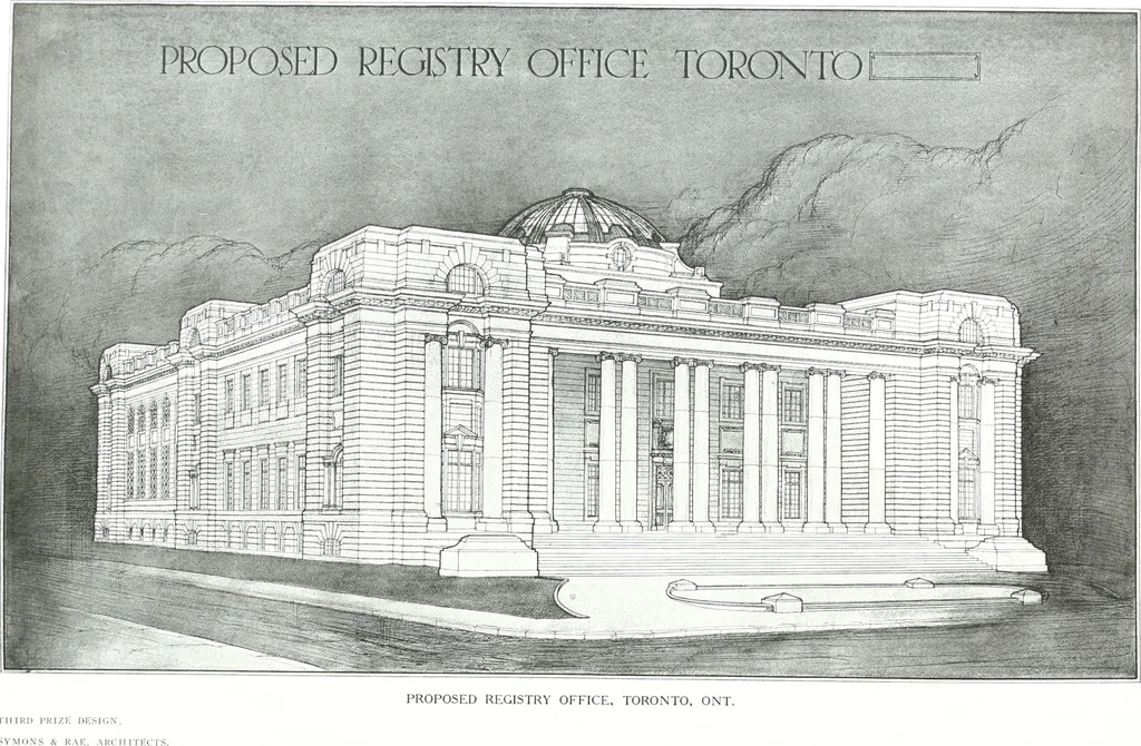 An illustration from Construction : a journal for the architectural engineering and contracting interests of Canada, 1913, leaf 479