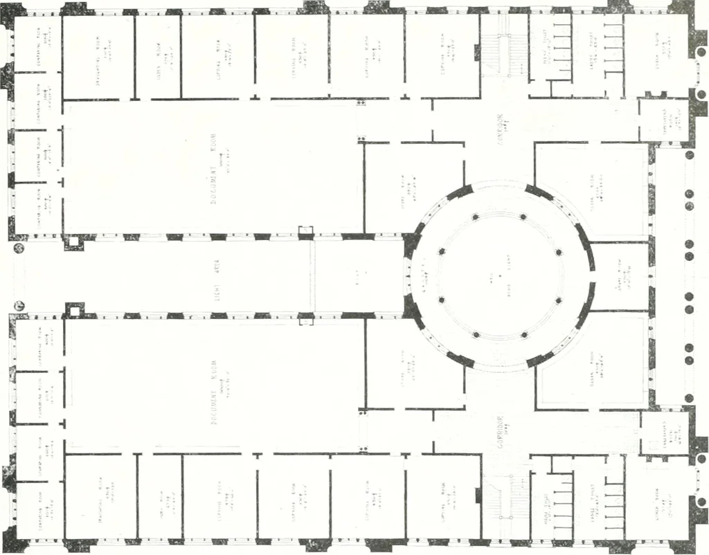 An illustration from Construction : a journal for the architectural engineering and contracting interests of Canada, 1913, leaf 480
