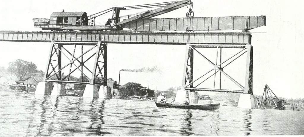 An illustration from Construction : a journal for the architectural engineering and contracting interests of Canada, 1913, leaf 485