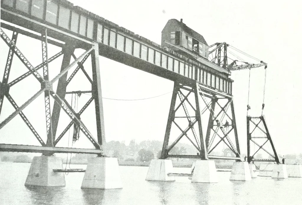 An illustration from Construction : a journal for the architectural engineering and contracting interests of Canada, 1913, leaf 487