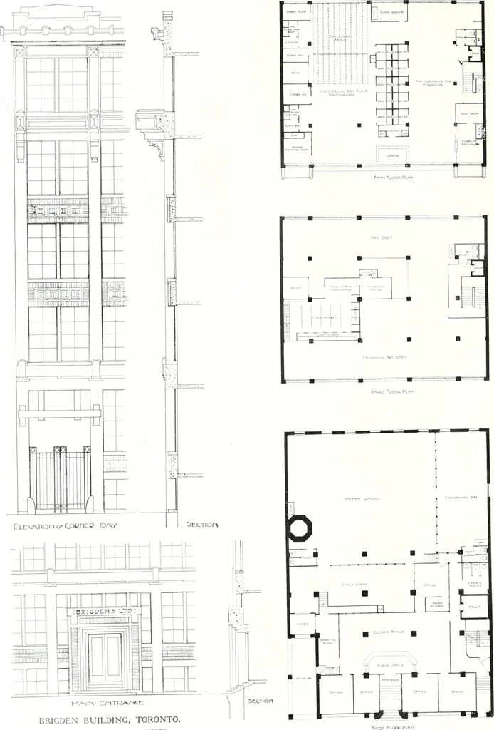 An illustration from Construction : a journal for the architectural engineering and contracting interests of Canada, 1913, leaf 97