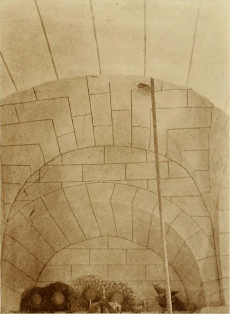 An illustration from The construction of Lombard and Gothic vaults, 1911, leaf 26