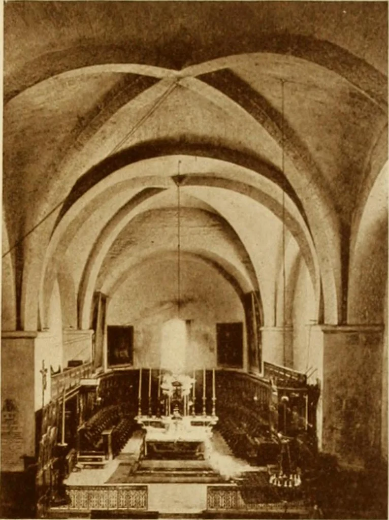 An illustration from The construction of Lombard and Gothic vaults, 1911, leaf 30