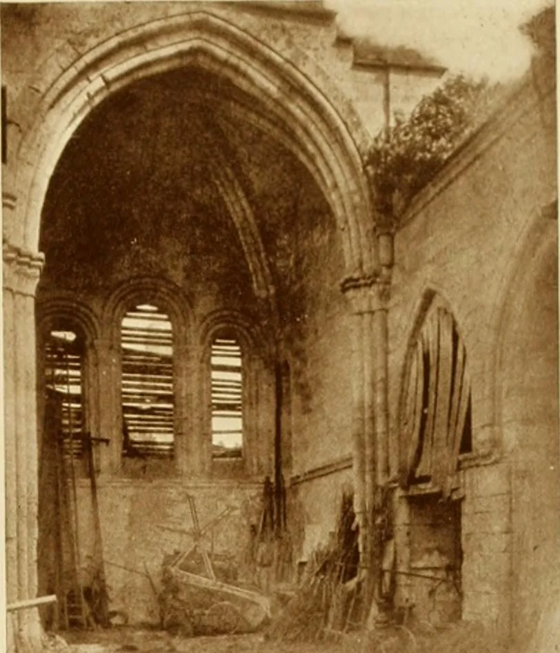 An illustration from The construction of Lombard and Gothic vaults, 1911, leaf 34
