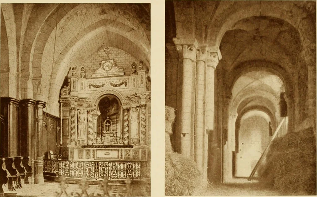 An illustration from The construction of Lombard and Gothic vaults, 1911, leaf 38