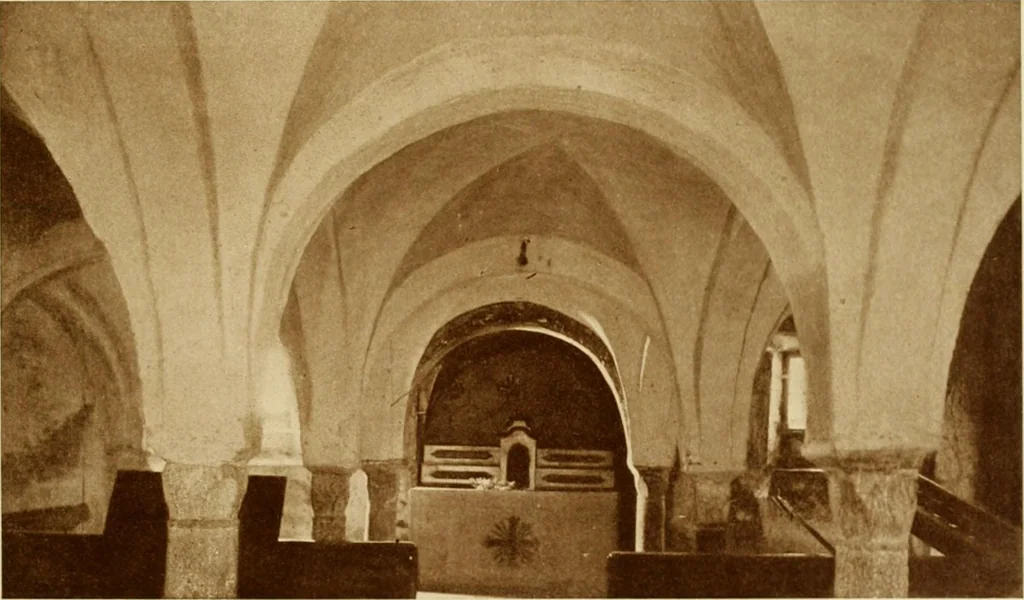 An illustration from The construction of Lombard and Gothic vaults, 1911, leaf 42