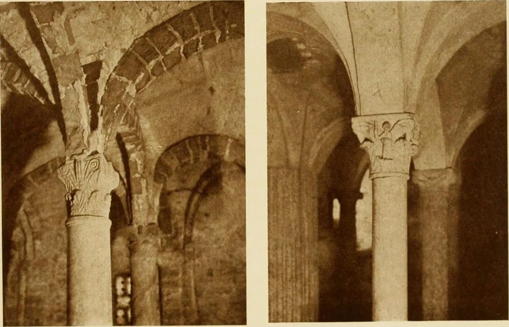 An illustration from The construction of Lombard and Gothic vaults, 1911, leaf 46