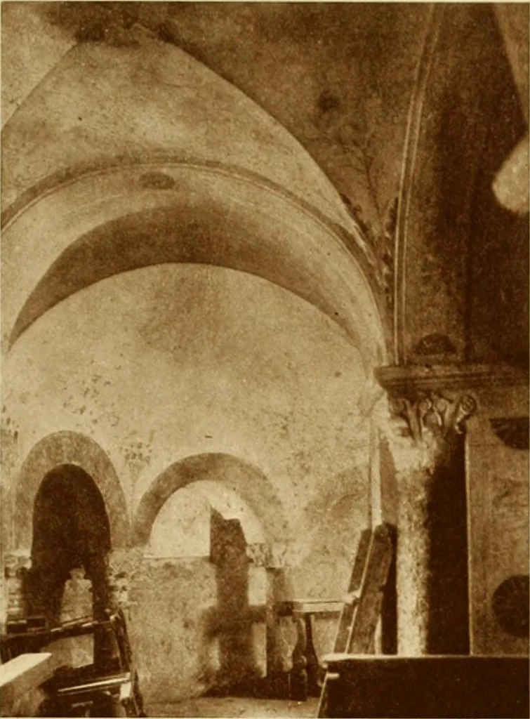 An illustration from The construction of Lombard and Gothic vaults, 1911, leaf 60