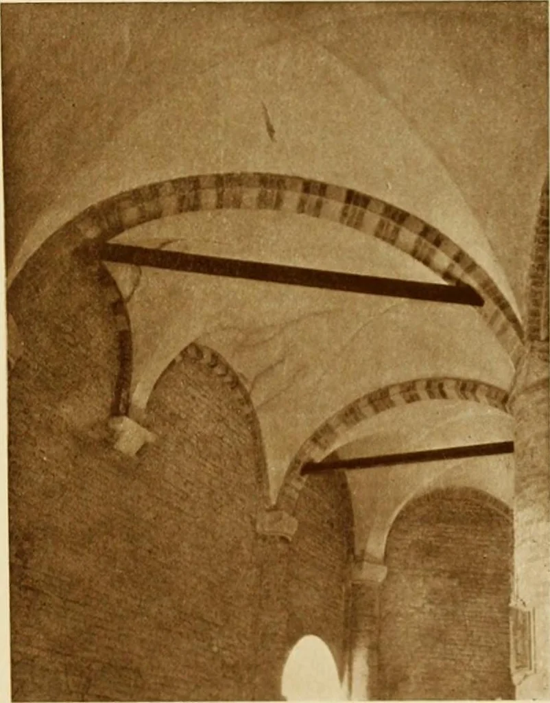 An illustration from The construction of Lombard and Gothic vaults, 1911, leaf 64