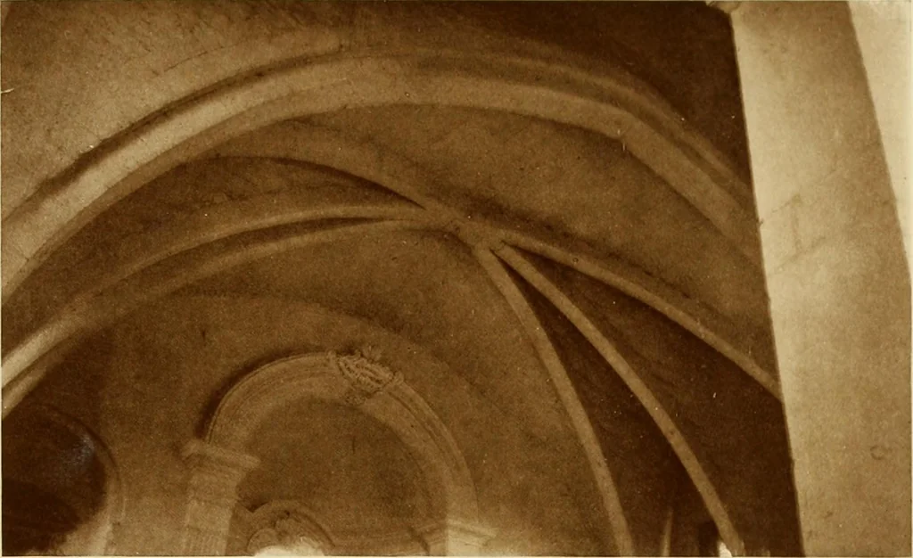 An illustration from The construction of Lombard and Gothic vaults, 1911, leaf 68