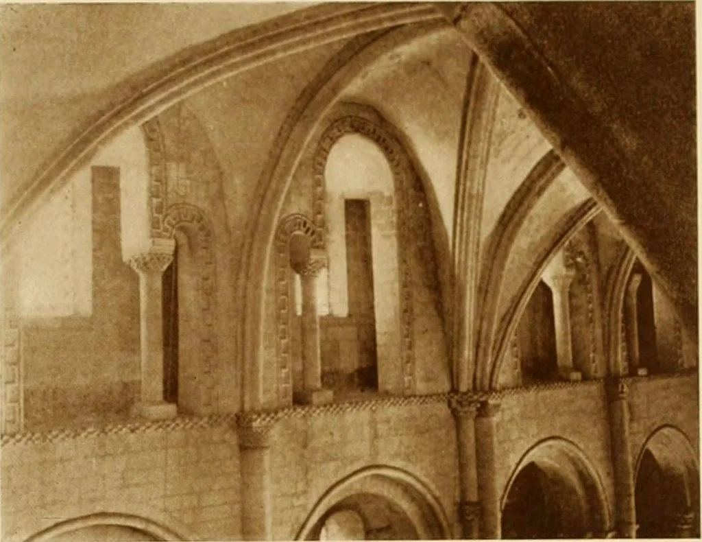 An illustration from The construction of Lombard and Gothic vaults, 1911, leaf 70