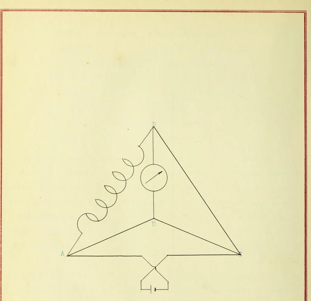An illustration from Construction and standardization of six self inductance coils, 1918, leaf 45