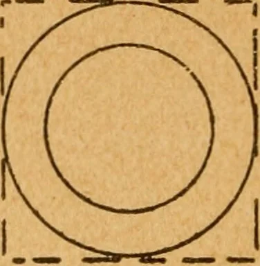 An illustration from Construction work in cardboard and paper for grades I to IV, without the use of tools; with a course in woodwork for the fifth grade, 1900, leaf 135