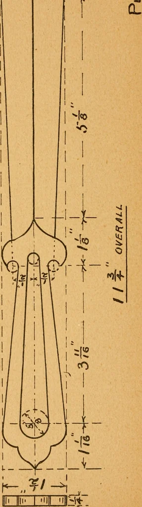 An illustration from Construction work in cardboard and paper for grades I to IV, without the use of tools; with a course in woodwork for the fifth grade, 1900, leaf 147