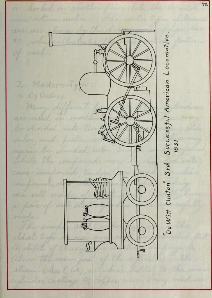 An illustration from Constructive features of the American locomotive, 1906, leaf 154