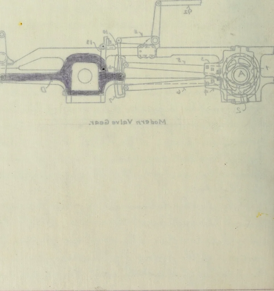 An illustration from Constructive features of the American locomotive, 1906, leaf 217