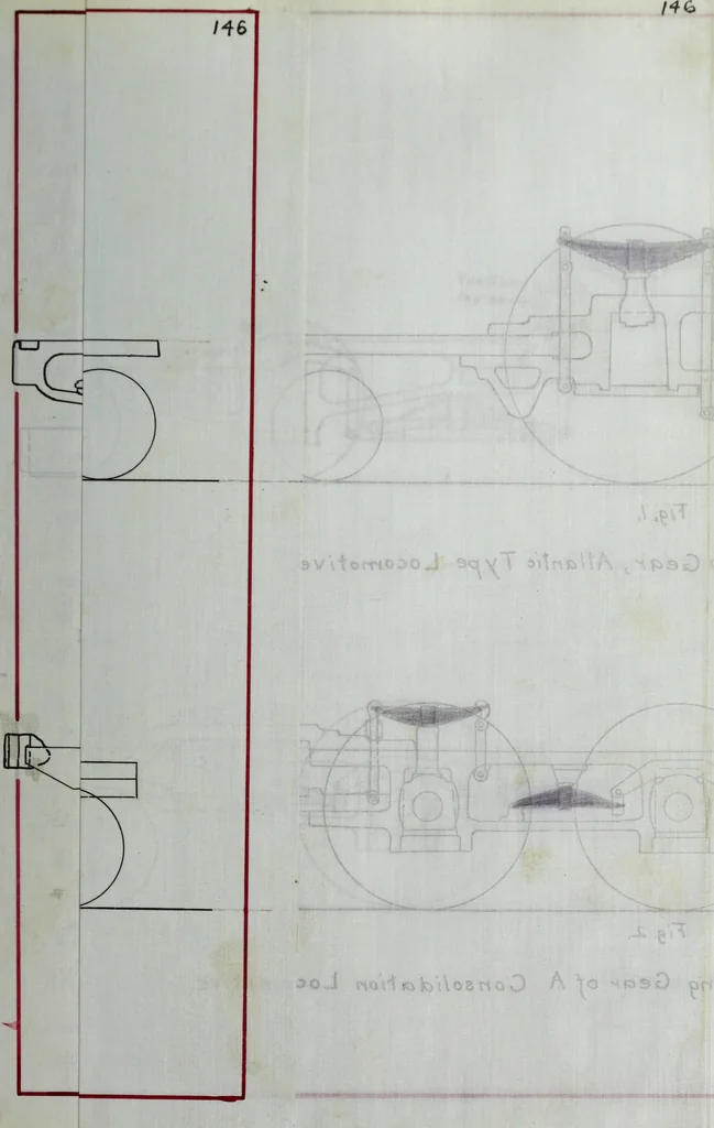 An illustration from Constructive features of the American locomotive, 1906, leaf 306