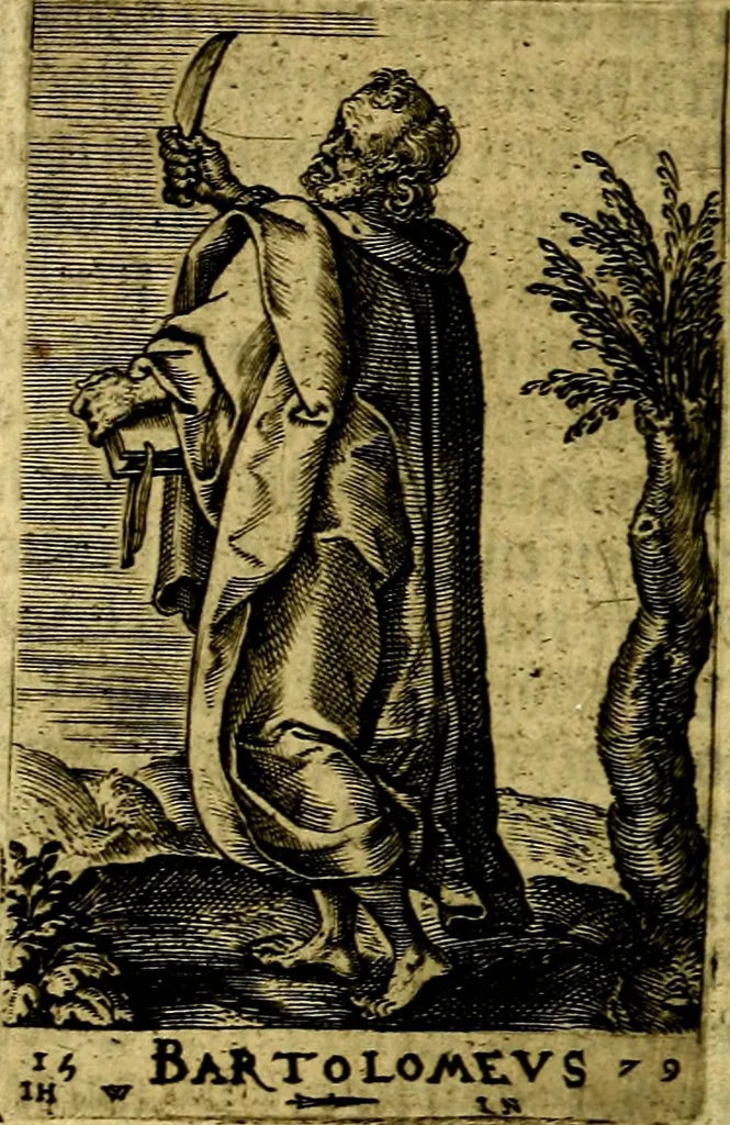 An illustration from Const-toonneel, inhoudende de beschrijvinghe ende XL. heerlijcke afbeeldindinghen onses Heeren Jesu Christi, met sijne apostelen, ende evangelisten, midtsgaders de hooft-deuchden ende ondeuchden. Ende ten laetsten de seven planeten. In coper gesneden door Johannis Wierix. De beschrijvinge is vergadert wt de H. Schrift ende soander soermaerde autheuren tot stichtinghe ende soermakinghe aller menschen, door N.D.C, 1609, leaf 31