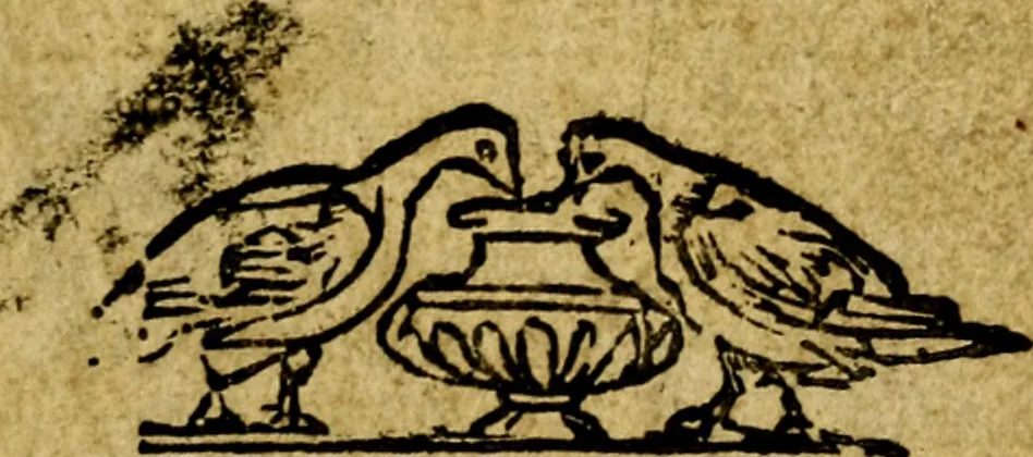 An illustration from Const-toonneel, inhoudende de beschrijvinghe ende XL. heerlijcke afbeeldindinghen onses Heeren Jesu Christi, met sijne apostelen, ende evangelisten, midtsgaders de hooft-deuchden ende ondeuchden. Ende ten laetsten de seven planeten. In coper gesneden door Johannis Wierix. De beschrijvinge is vergadert wt de H. Schrift ende soander soermaerde autheuren tot stichtinghe ende soermakinghe aller menschen, door N.D.C, 1609, leaf 6
