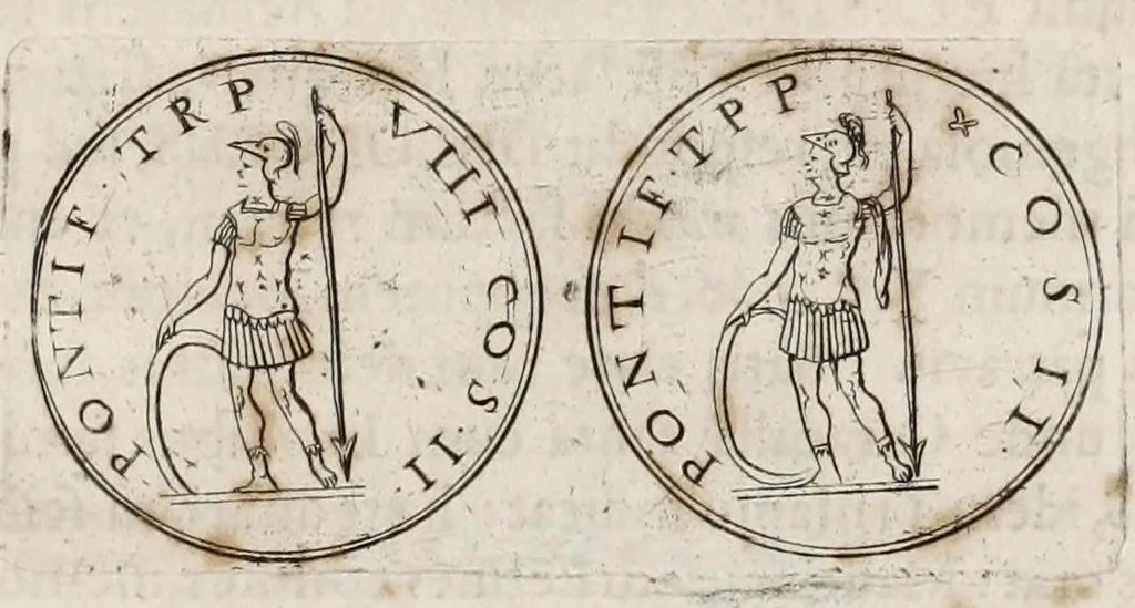 An illustration from Contemplatio gemmarum quarundam dactyliothecae Gorlaei, ante biennium & auctae, & illustratae, 1697, leaf 23