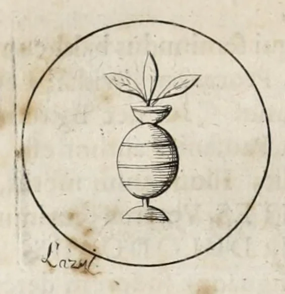 An illustration from Contemplatio gemmarum quarundam dactyliothecae Gorlaei, ante biennium & auctae, & illustratae, 1697, leaf 26