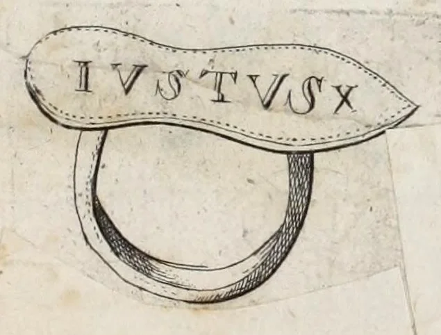 An illustration from Contemplatio gemmarum quarundam dactyliothecae Gorlaei, ante biennium & auctae, & illustratae, 1697, leaf 37