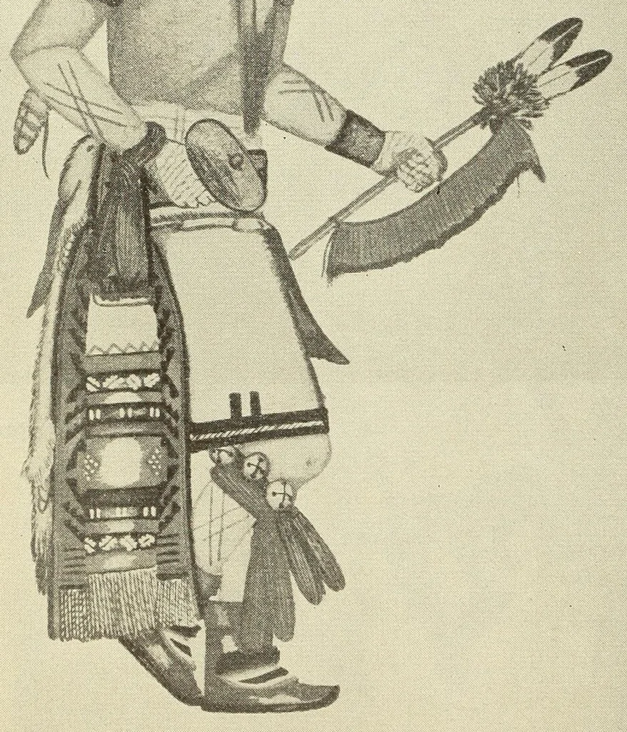 An illustration from Contemporary American Indian paintings from the Margretta S. Dietrich collection, 1900, leaf 12