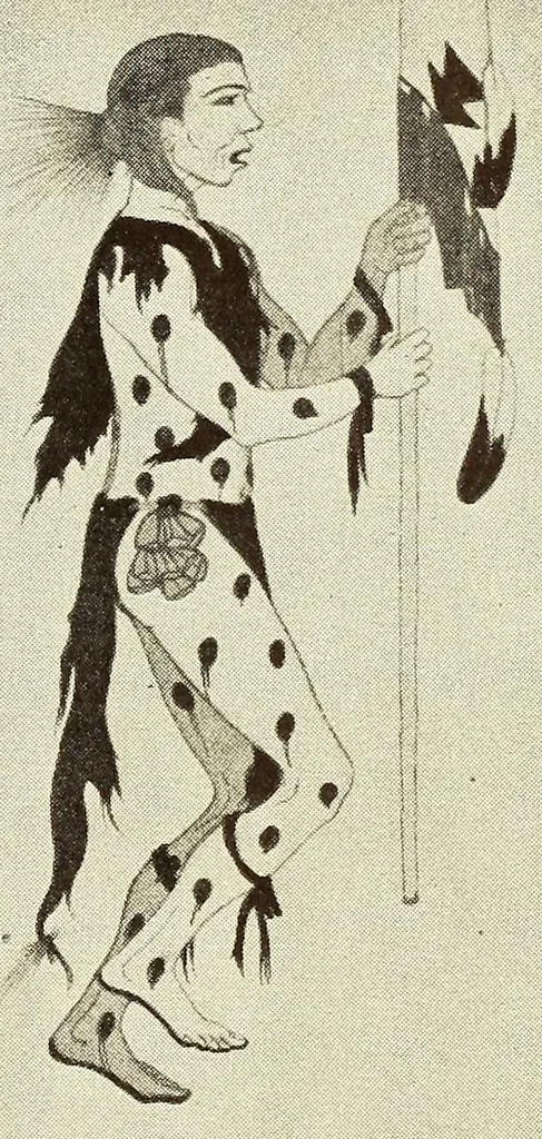 An illustration from Contemporary American Indian paintings from the Margretta S. Dietrich collection, 1900, leaf 9