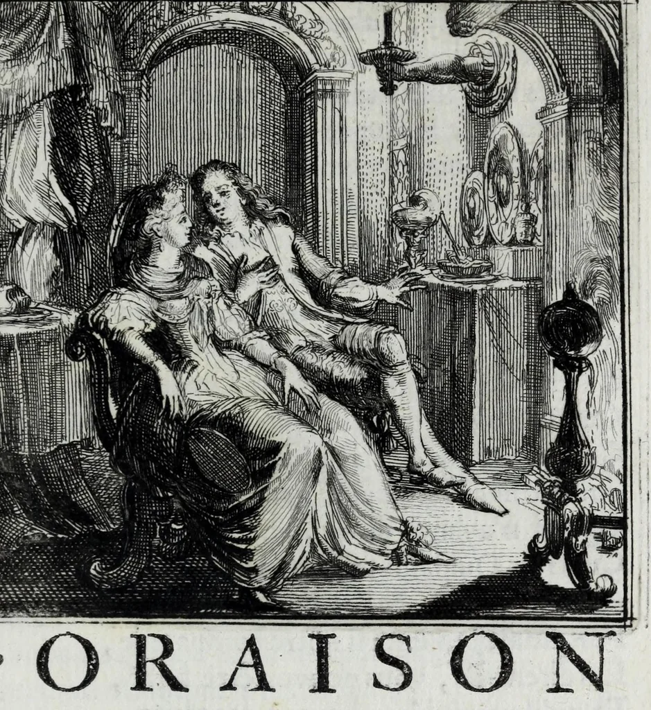 An illustration from Contes et nouvelles en vers, 1685, leaf 309