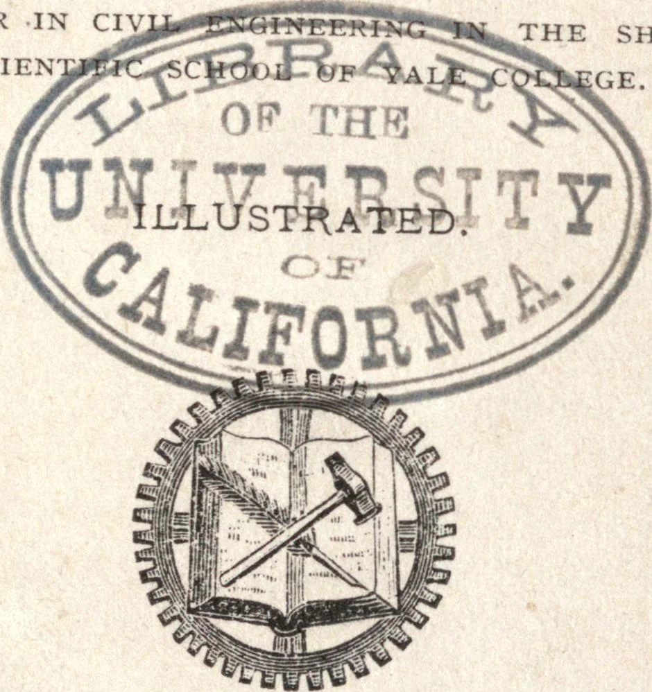 An illustration from On the theory and calculation of continuous bridges, 1876, leaf 6
