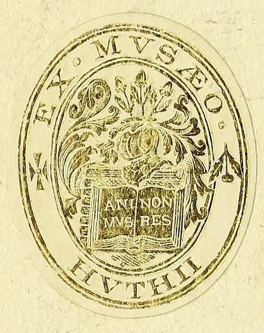 An illustration from Contract d'association des iesuites au trafique de Canada. : Pour apprendre à Paul de Gimont, l'vn des donneurs d'aduis pour les iesuites contre le recteur & Vniuersité de Paris, & à ses semblables, pourquoy les iesuites sont depuis peu arriuez en Canada. M.DC.XIII, 1613, leaf 2