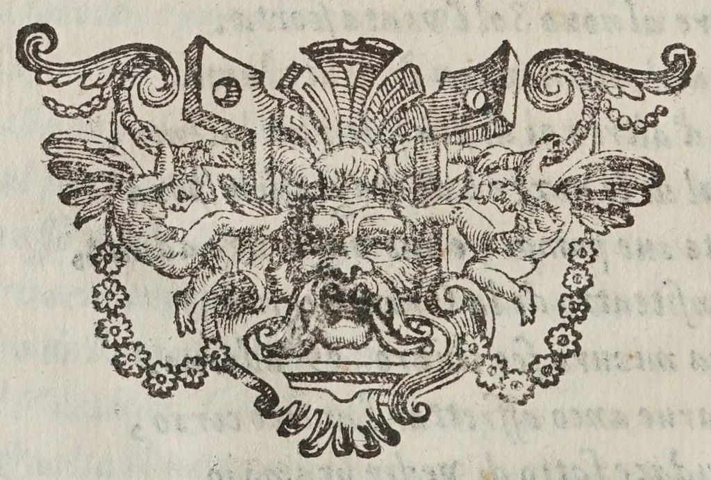 An illustration from Contra l'alchimia, e gli alchimisti palinodia Dell'argonautica, 1606, leaf 60