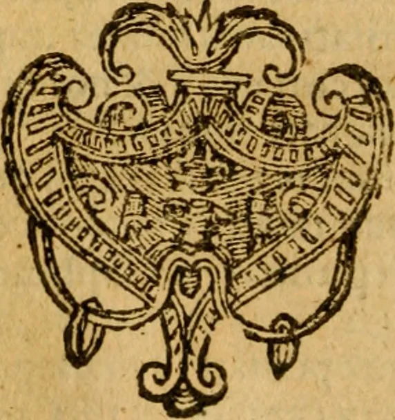 An illustration from Contra libellum Calvini in quo ostendere conatur haereticos jure gladij coercendos esse .., 1612, leaf 195