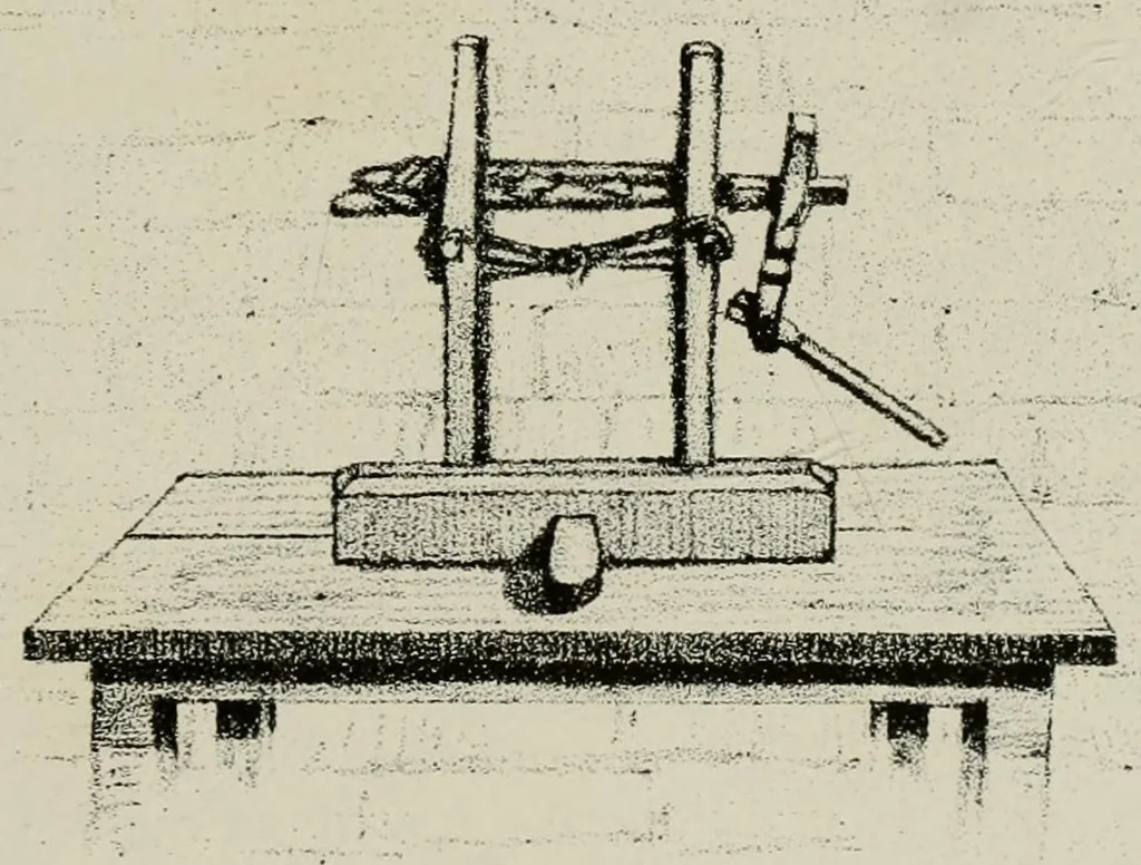 An illustration from Contrasts, 1918, leaf 19