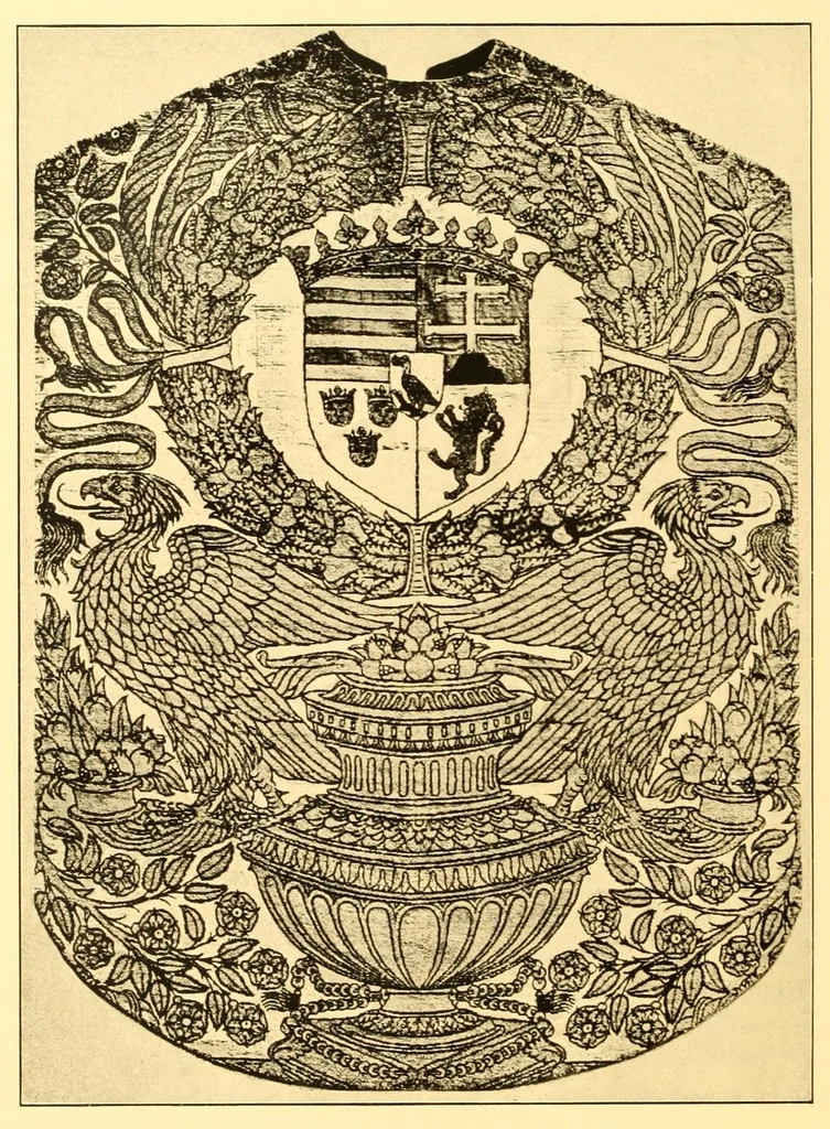 An illustration from Contributi allo studio dell'arte tessile, 1920, leaf 64
