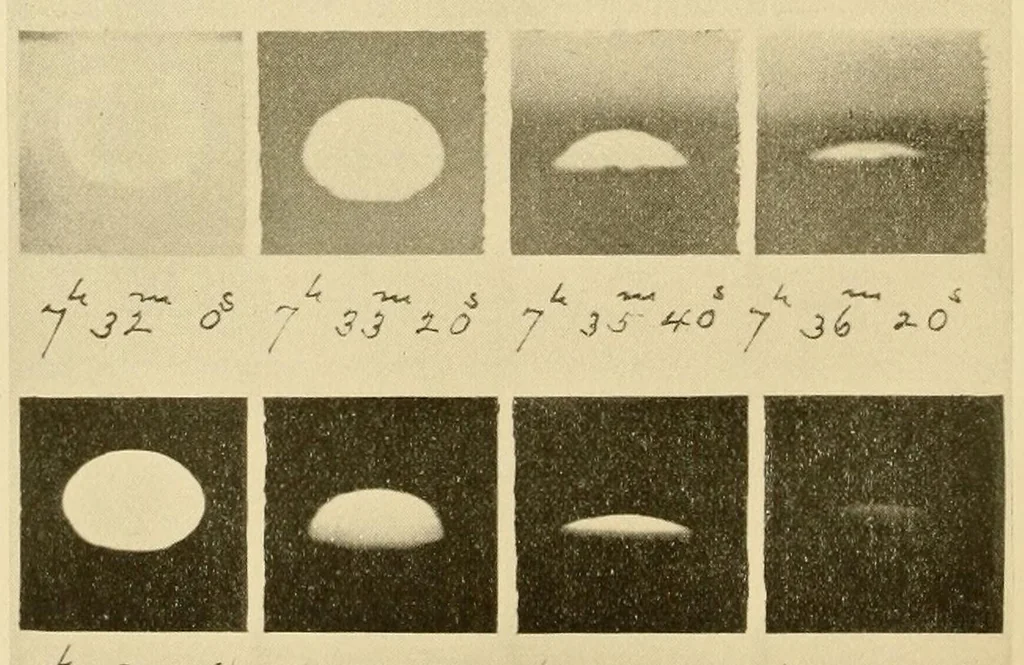 An illustration from Contributions from the Lick Observatory, 1889, leaf 106