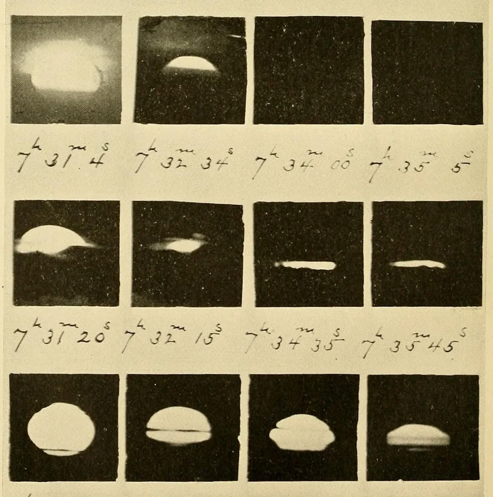 An illustration from Contributions from the Lick Observatory, 1889, leaf 114