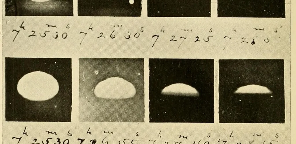 An illustration from Contributions from the Lick Observatory, 1889, leaf 122