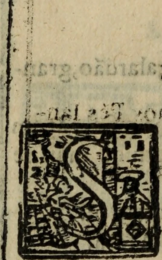 An illustration from Conuersam, e lagrimas da gloriosa Sancta Maria Magdalena, & outras obras espirituaes, 1615, leaf 19
