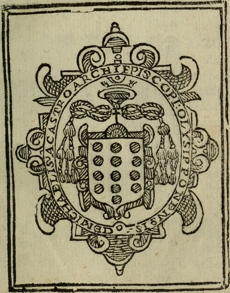 An illustration from Conuersam, e lagrimas da gloriosa Sancta Maria Magdalena, & outras obras espirituaes, 1615, leaf 4