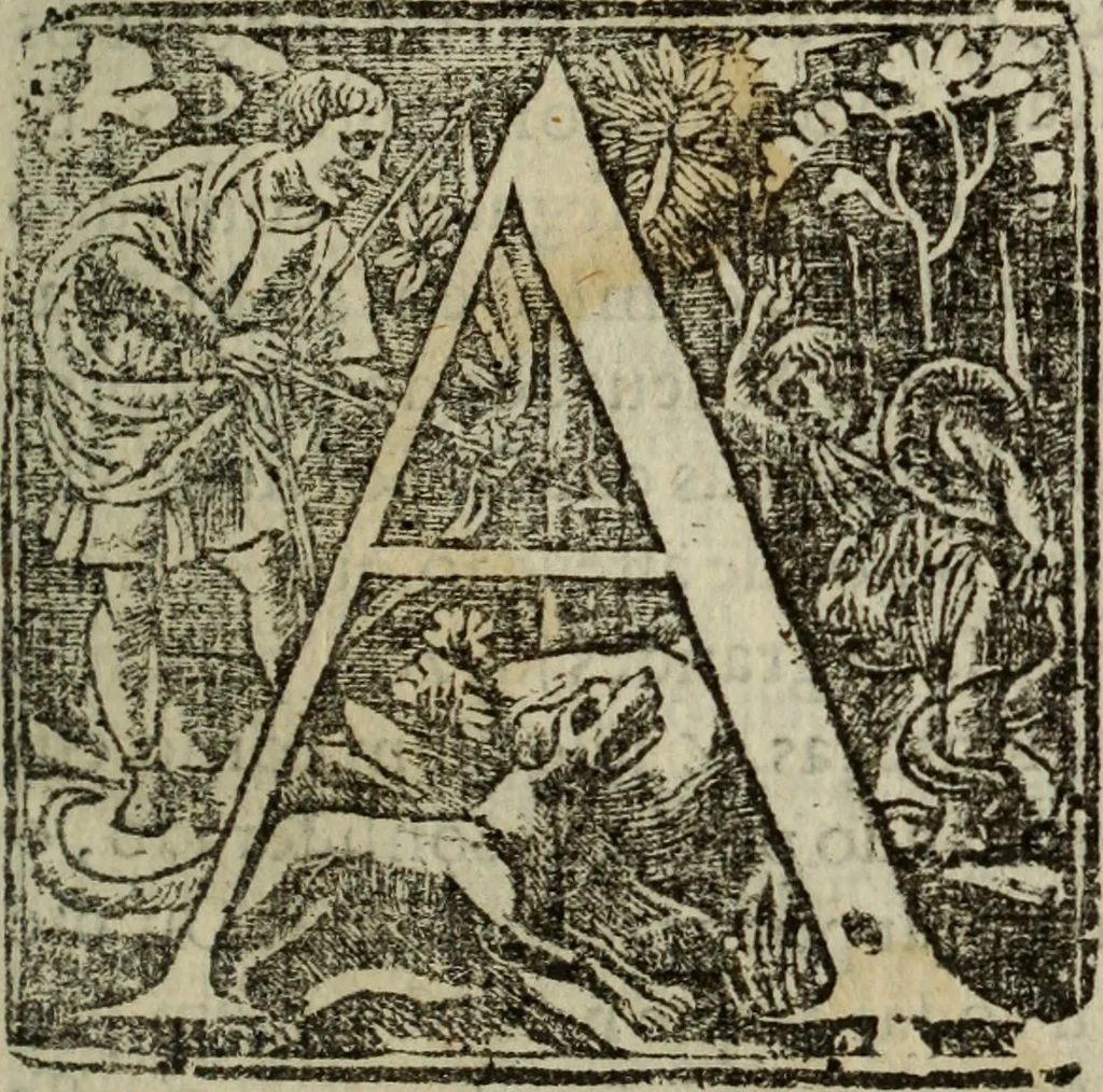 An illustration from Conuersam, e lagrimas da gloriosa Sancta Maria Magdalena, & outras obras espirituaes, 1615, leaf 6